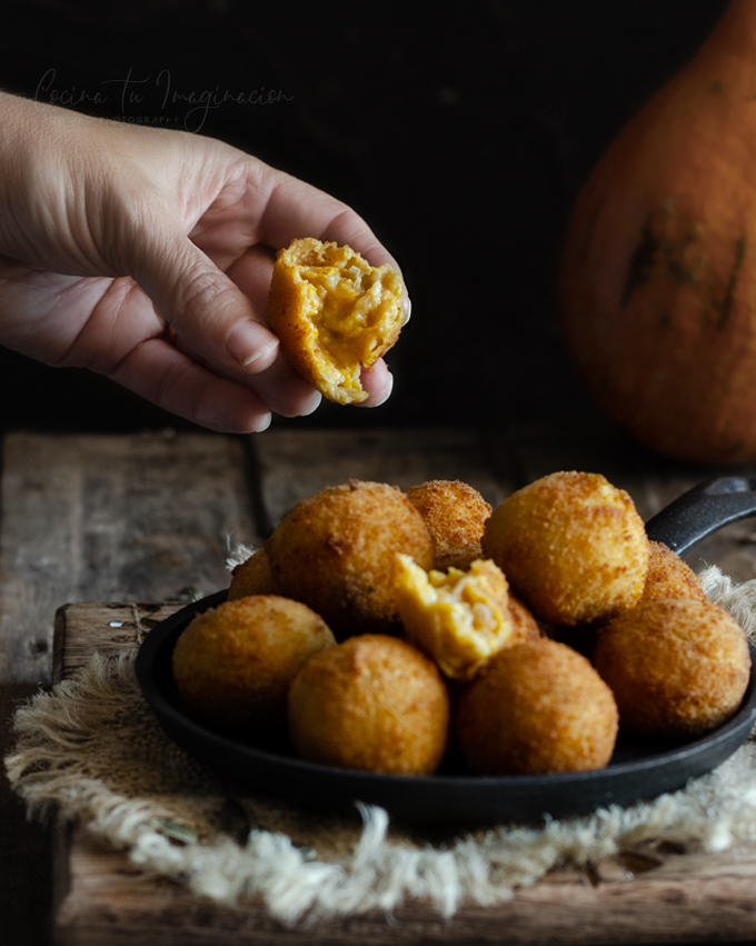 croquetas de calabaza