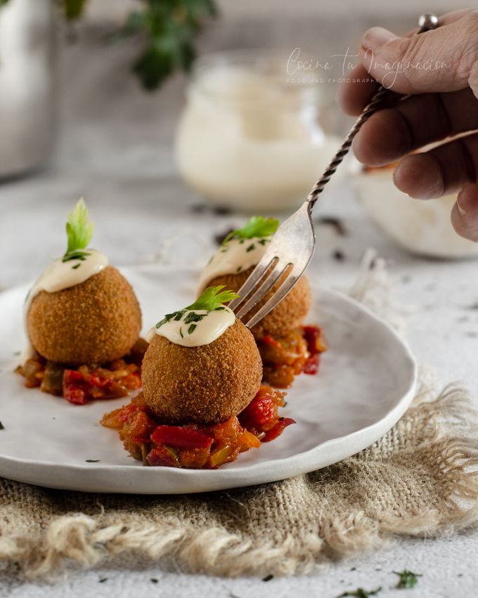croquetas de mejillones