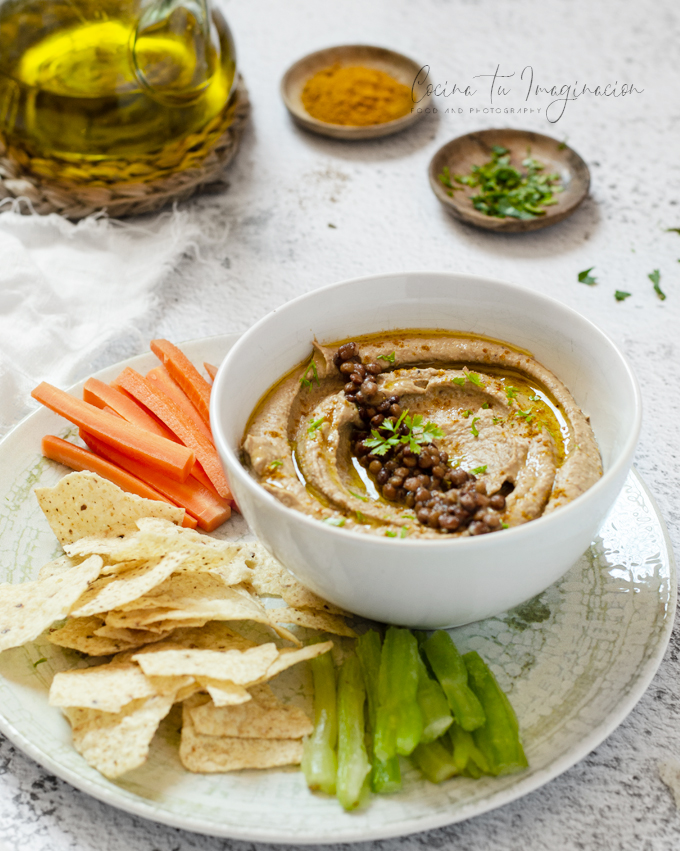 hummus de lentejas
