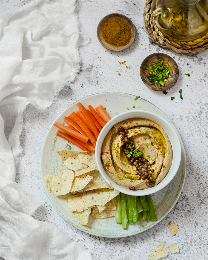 hummus de lentejas