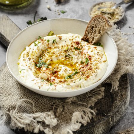 dip de queso feta